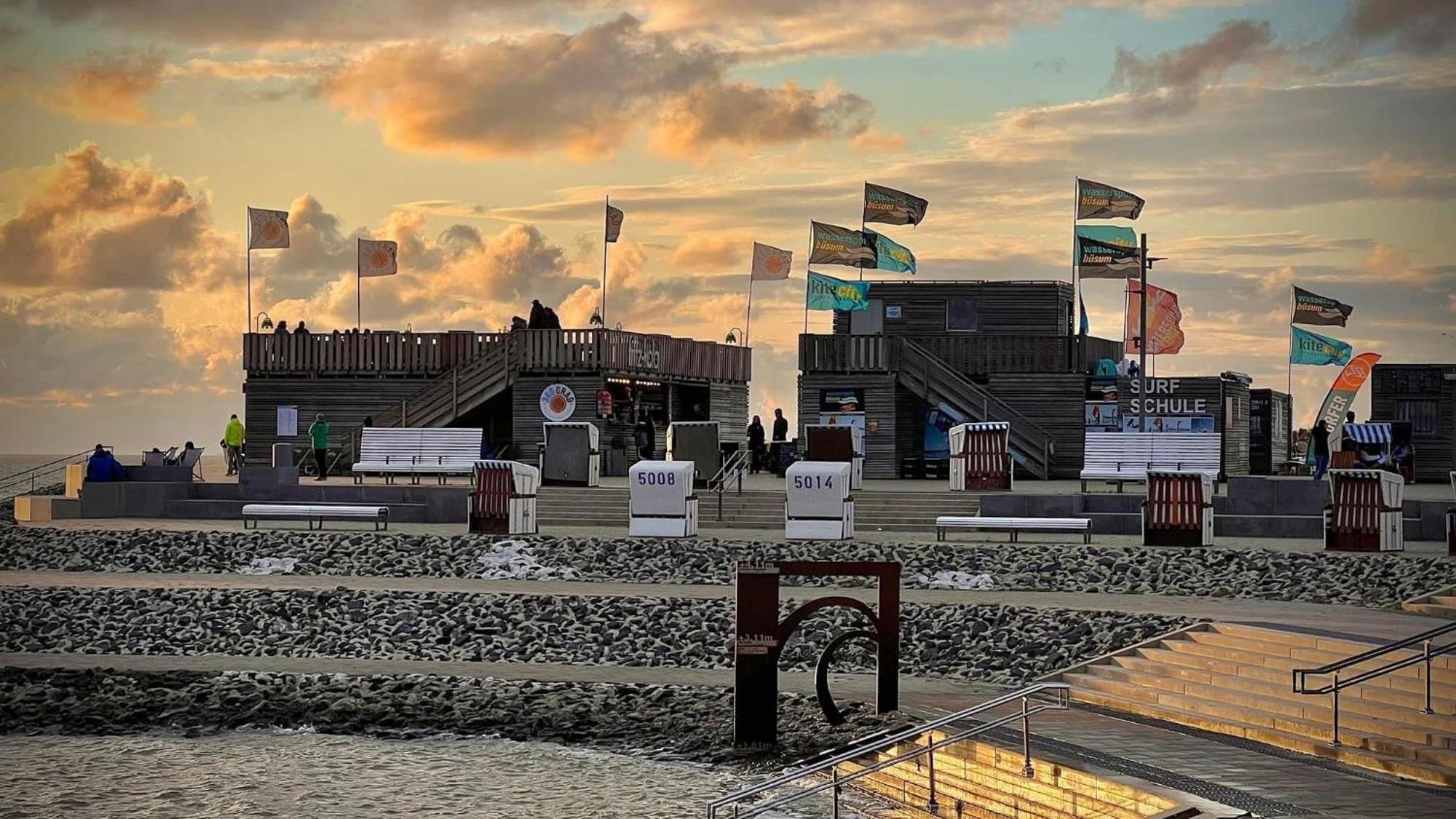 Ferienwohnung Lynn Busum Bagian luar foto